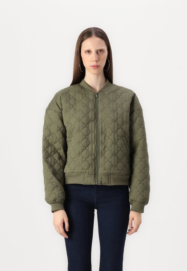 VMALLY - Bomber Jacket - olivine