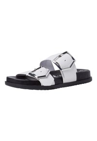 Tamaris Mules - offwhite matt