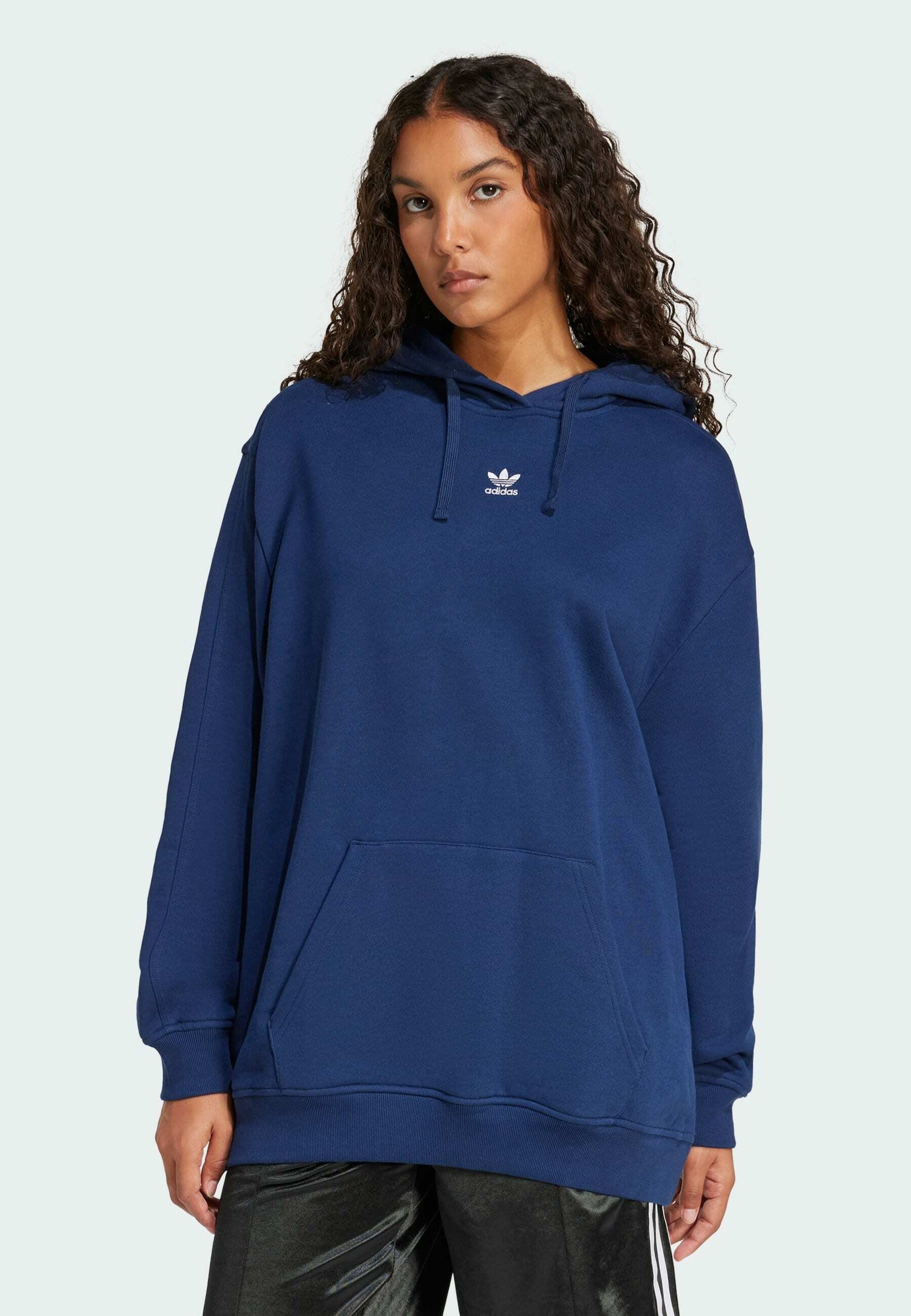 adidas blue hoodie women's
