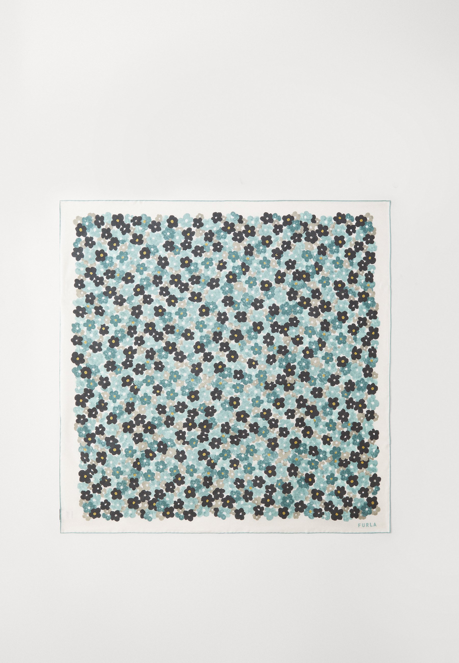 Furla TORTONA CARRE 90X90 Foulard acquamarina/light blue