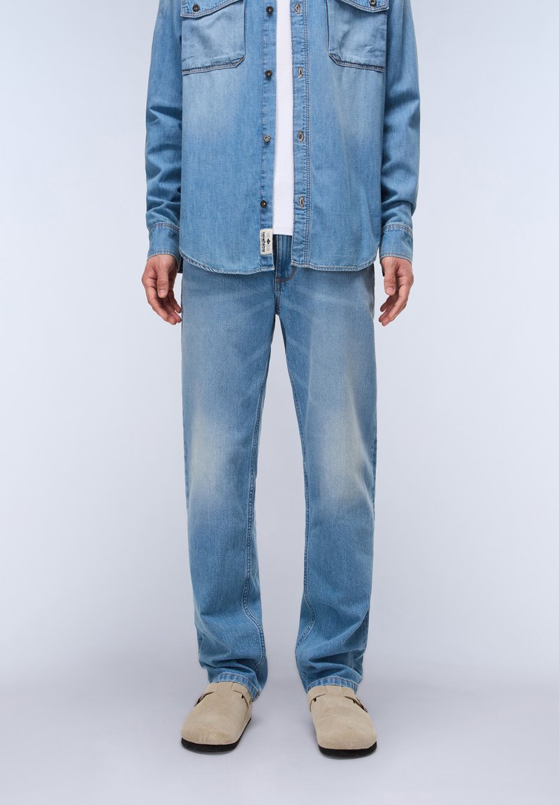 Napapijri KIENE REGULAR - Blugi drepți - blue denim