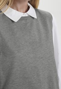 Saint Tropez Svetr - mottled light grey
