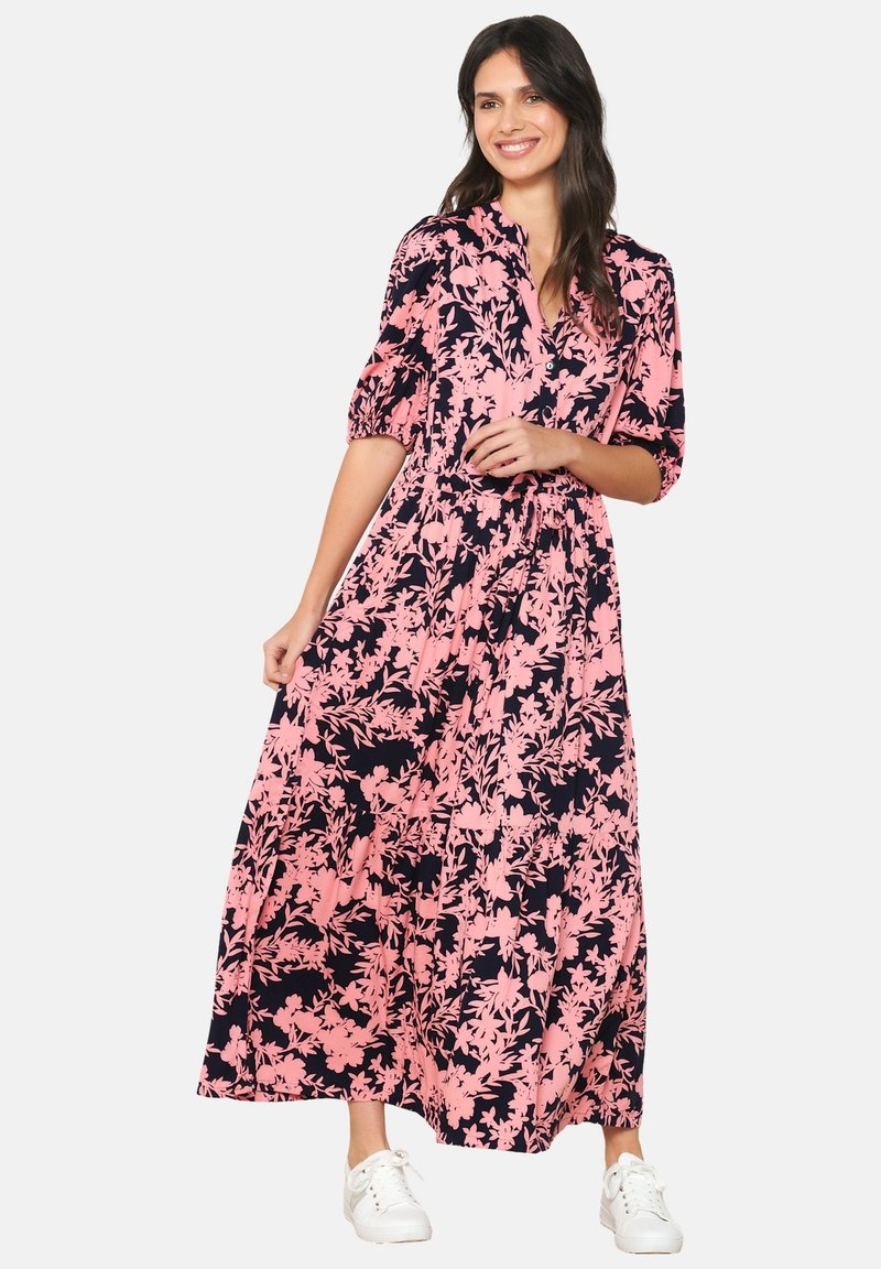 LolaLiza WITH FLORAL PRINT - Maksikleit - navy basic