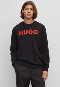 HUGO - DEM - Sweater - black Miniatuurafbeelding 1