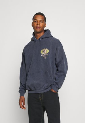 LIVING FORMS HOODIE UNISEX - Džemperis ar kapuci - blue