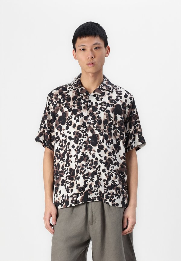 ONSROCKET RESORT SHIRT - Shirt - egret cheetah