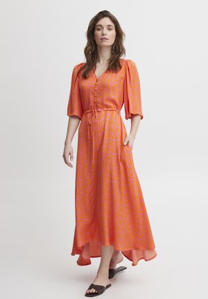 FRNEMMA  - Maxi dress - camellia rose aop ms dot