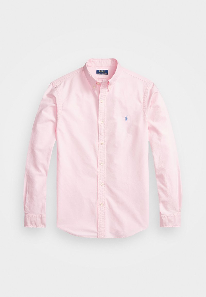 Polo Ralph Lauren - SLIM FIT GARMENT-DYED OXFORD SHIRT - Button down-skjorte - carmel pink, Forstørre