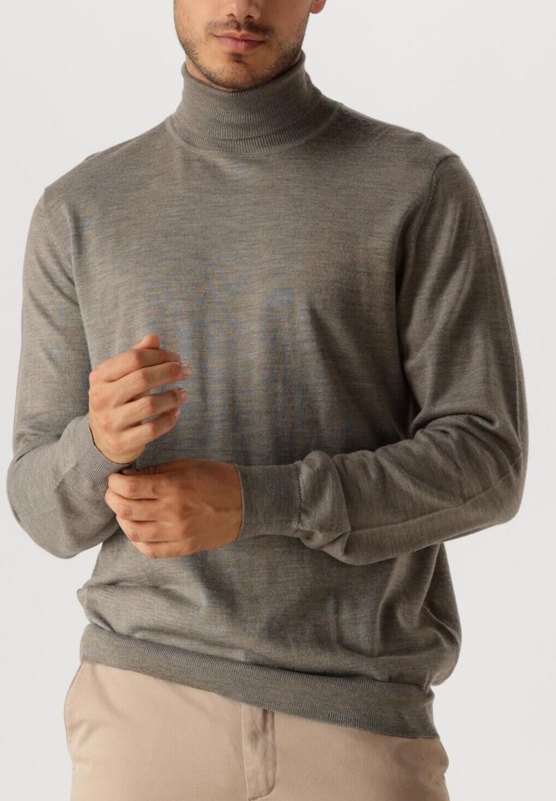 PROFUOMO ROLL NECK - Jumper - taupe