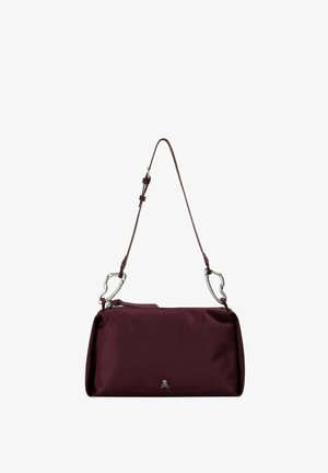 Scalpers, SCALPERS SCNY WEEK BUCKLE BAG - Bandolera - burgundy
