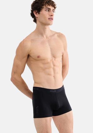 Sloggi, SLOGGI 4ER PACK SLG BASE RETRO SHORT / PANT - Boxer aderenti - black