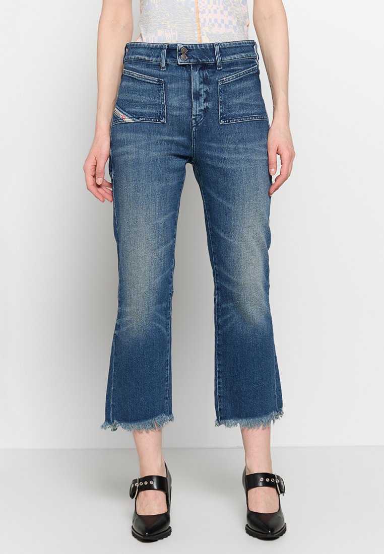 Diesel Bootcut jeans blauw