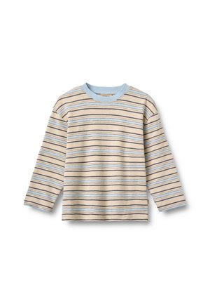 Wheat, T-SHIRT L/S JOHAN - T-shirt à manches longues - multi blue stripe