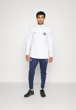 PARIS ST GERMAIN HOODED TRACK SUIT - Klubové oblečení - white/midnight navy