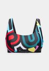 SWIM WOMEN PRINTED SCOOP NECK - Πάνω μέρος μπικίνι - multi colour