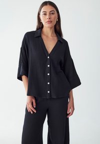 ST MRLO LETTY RELAXED  - Pantaloni - black