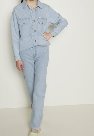 Cowboyjakker - light-blue denim