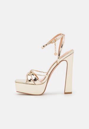 Simmi London GENESIS - High heeled sandals - gold