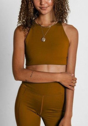 Girlfriend Collective Sutien sport cu susținere scăzută - saddle