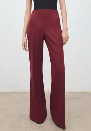 Pantalon classique - wijnrood