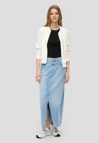 QS CROPPED - T-paita - schwarz