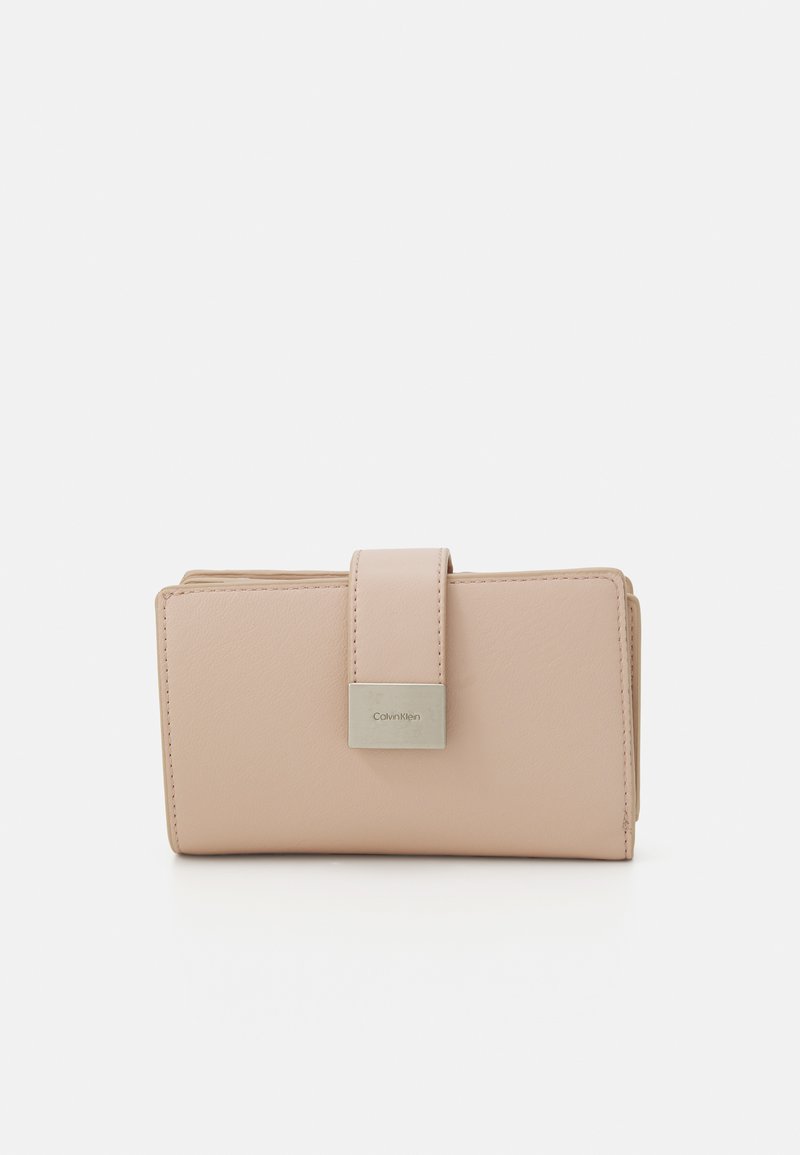 Calvin Klein HARDWARE SNAP BIFOLD - Portofel - rose dust