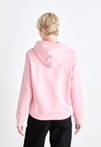 Tommy Jeans LINEAR HOODIE - Felpa - ballet pink