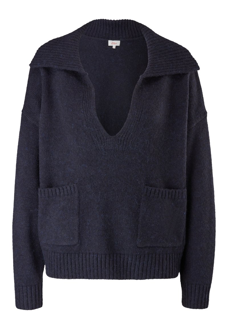 Damen Strickjacken | s.Oliver Strickpullover dark blue/dunkelblau - ON90293 Damen Strickjacken | s.Oliver Strickpullover dark blue/dunkelblau - ON90293