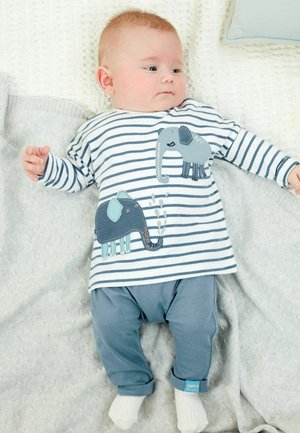 SET - Legíny - blue elephant