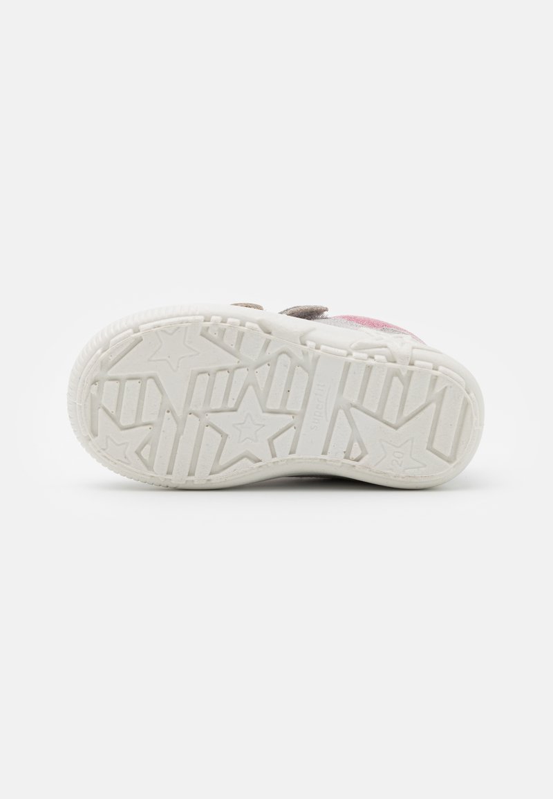 Kinder Klettschuhe | Superfit STARLIGHT Lauflernschuh hellgrau/rosa/hellgrau - EH57586 Kinder Klettschuhe | Superfit STARLIGHT Lauflernschuh hellgrau/rosa/hellgrau - EH57586