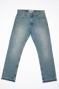 ARUN OPEN - Traperice ravnih nogavica - vintage blue