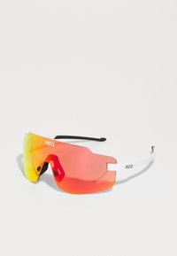 Unselected, white/red 