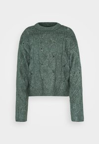 VMLINA  O NECK  - Pulóver - balsam green