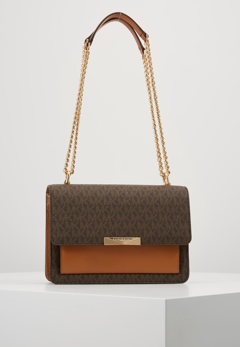 MICHAEL Michael Kors GUSSET - Umhängetasche - vanilla ...