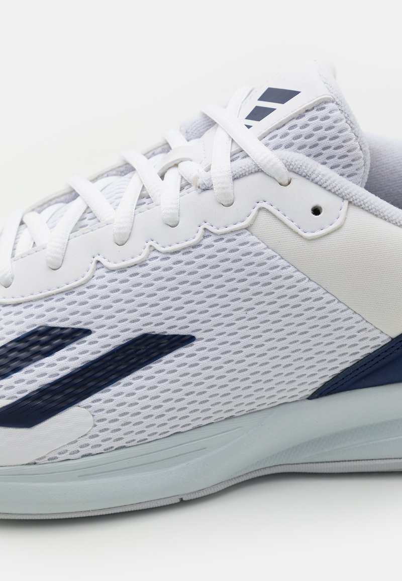 adidas Performance COURTFLASH SPEED TENNIS - Multicourt tennis shoes -  footwear white/dark blue/halo blue/white - Zalando.co.uk