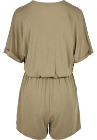 Urban Classics Modal jumpsuit voor dames, verkrijgbaar in vele verschillende kleuren, maten XS tot 5XL, zwart, L : Urban Classics
