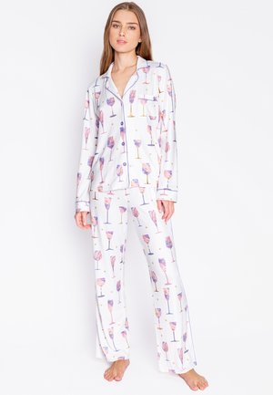 PJ Salvage IT’S A WINEFUL LIFE SET - Pyjama - off white