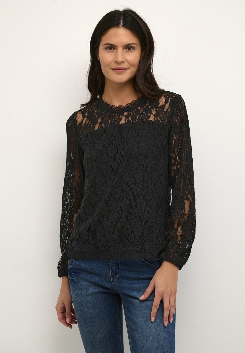 Cream - CRKIT LS - Blouse - pitch black, Vergroten