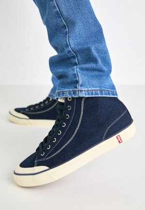 Korkeavartiset tennarit - dark blue