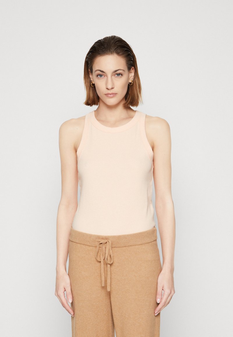 GAP HIGH NECK TANK - Topper - peach parfait