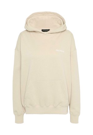 Pegador Hættetrøje - washed light beige