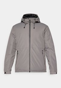 MAN JACKET FIX HOOD - Softshelljacke - dust