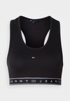 RACERBACK SLIM CROPPED BRA TOP - Débardeur - black