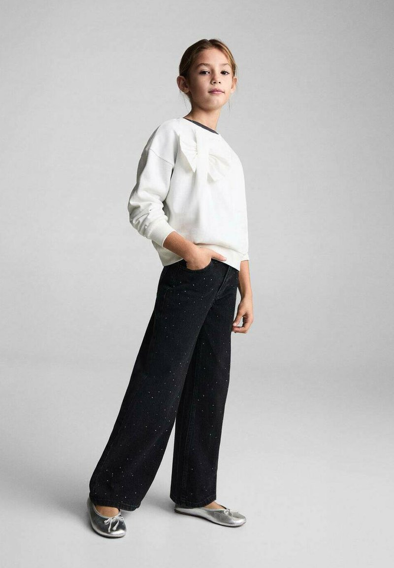 Mango Kids - Športni pulover - off-white, Povečajte