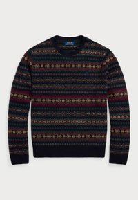 FAIR ISLE SWEATER - Džemperis - navy combo