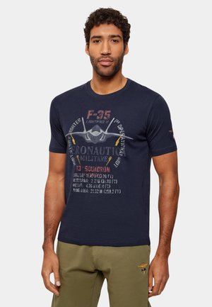 LIGHTNING - T-shirt con stampa - blu