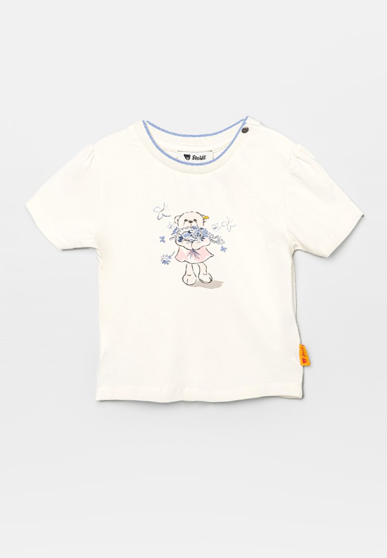 Steiff T-shirt print crème