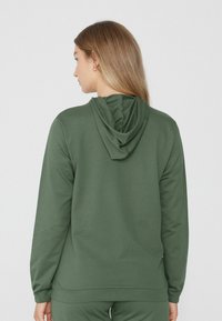 Tezenis MIT REISSVERSCHLUSS UND TUNNELZUG - Sweat zippé - Green
