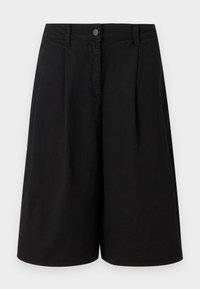 Armani Exchange BERMUDA - Shorts - black denim