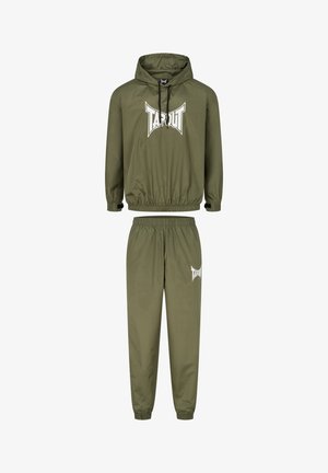 Tapout SAUNA TERRAZA SET - Tracksuit - olive white